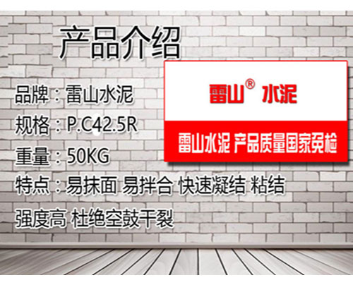雷山水泥